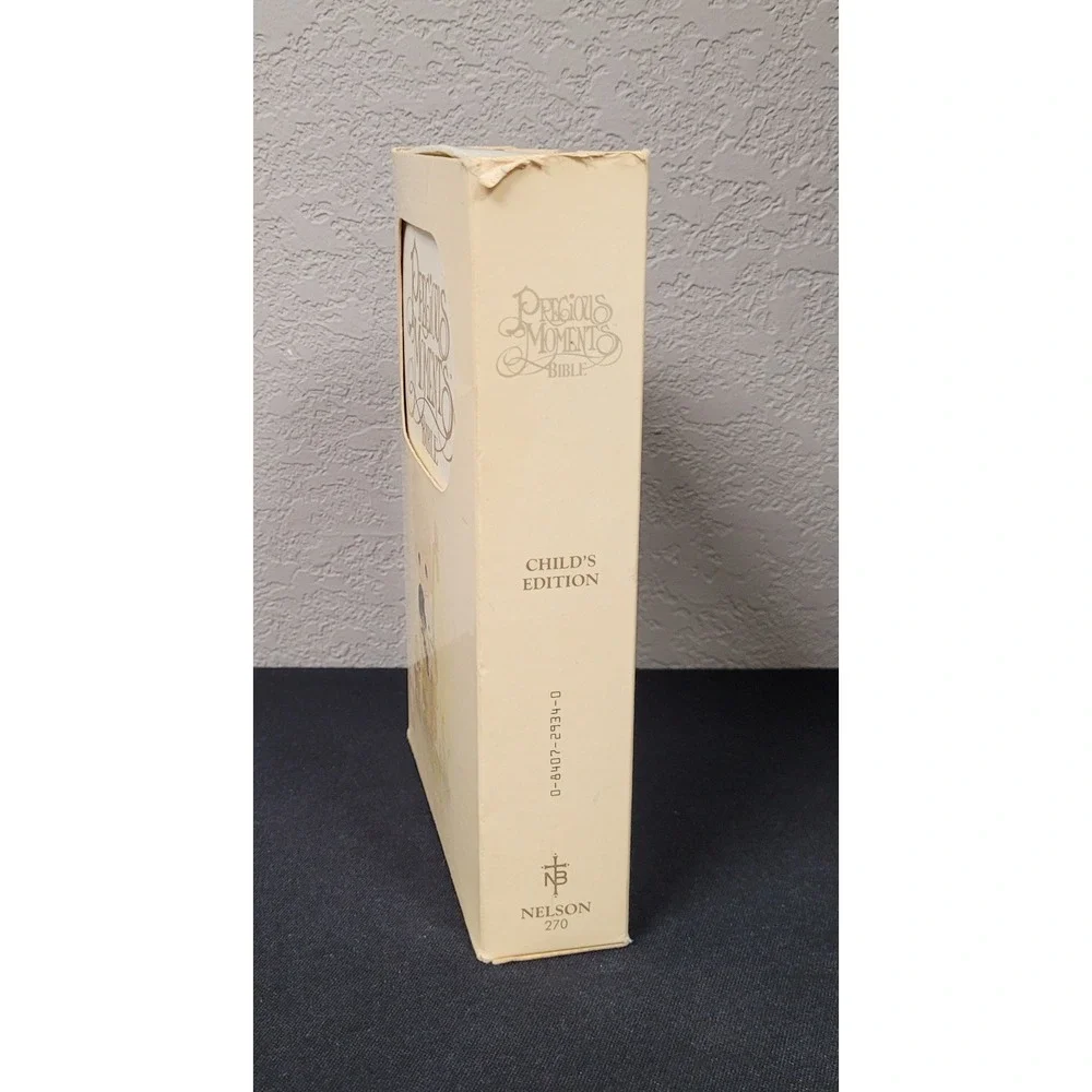 VTG 1985 Precious Moments Bible Hardcover NKJV with Original Box Clean Unmarked